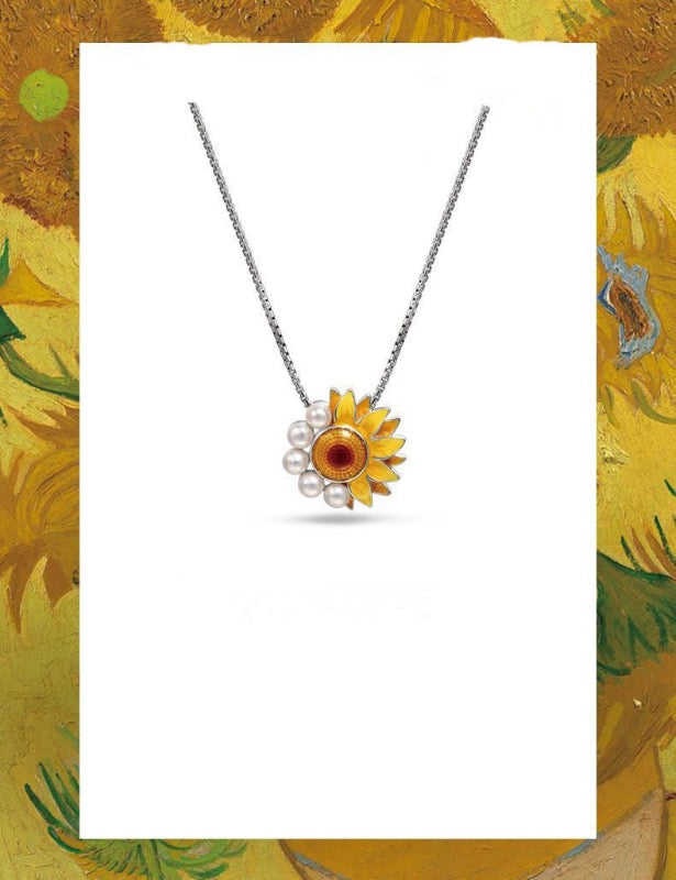 sonnenblume-klassische-schmuckstueck-sunflower-of-pearl-necklace-4